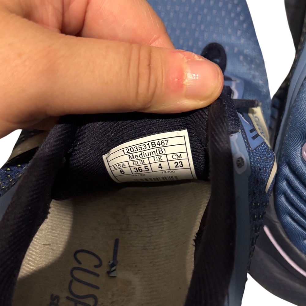 Brooks Adrenaline GTS 22 Womens Running Shoes Blue Navy 1203531B467 Size 6 - Picture 10 of 10